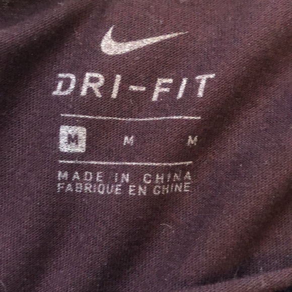 Purple Nike dri fit long sleeve shirt - Picture 2 of 3